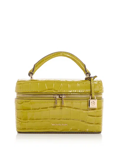 Michael Kors Jana Mini Top Handle Crossbody In Green