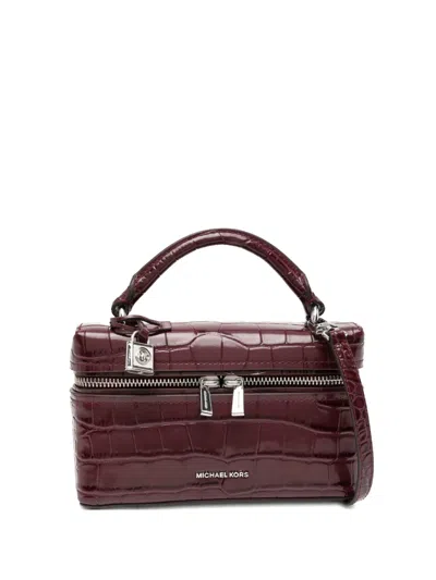 Michael Kors Jana Tote Bag In Red