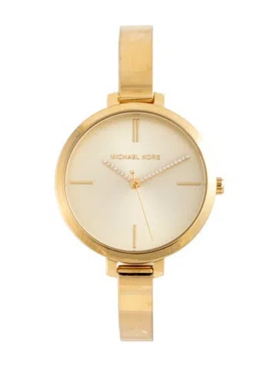 Pre-owned Michael Kors Jaryn Watch, 36mm In Multicolor