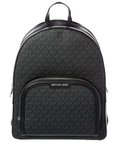 Michael Kors Jaycee Large Coated Canvas Backpack