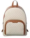 Michael Kors Jaycee Large Coated Canvas Backpack