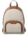 Michael Kors Jaycee Medium Coated Canvas Backpack