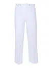 Michael Kors White Jeans In Bianco