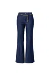 Michael Kors Jeans Acampanados - Azul In Blue