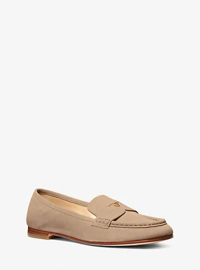 Michael Kors Jennings Suede Loafer In Brown