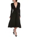 Michael Kors Collection Jersey Dance Dress In Black