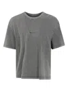 Michael Kors Jersey Gd Boxy Tee In Gray