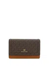 Michael Kors Jet Set Charm Shoulder Bag In Brown