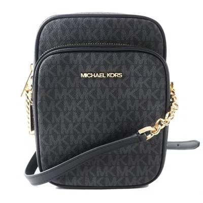 Michael Kors Jet Set Girls Chain Crossbody Bag In Black