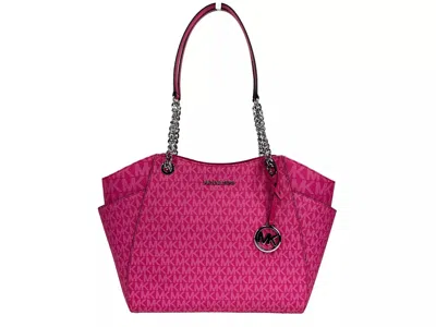 Michael Kors Jet Set Large Chain Shoulder Tote Bag Dragon Women's Fruit In Multi