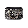 Michael Kors Jet Set Large East West Haircalf Zip Chain Crossbody Women's Bag In Multi