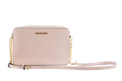 Michael Kors Jet Set Large East West Saffiano Leather Crossbody Bag Handbag