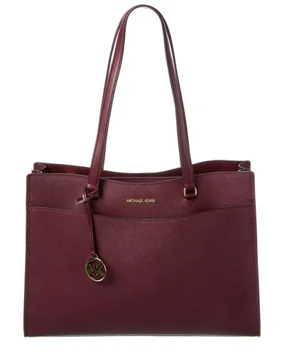 Michael Kors Jet Set Large Leather Tote