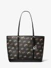 Michael Kors Jet Set Large Printed Signature Logo Tote Bag