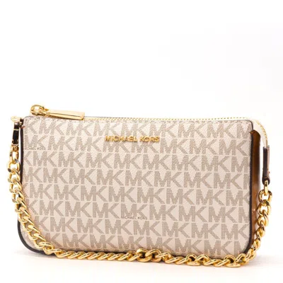 Michael Kors Jet Set Logo Plaque Shoulder Bag