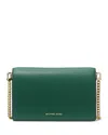 Michael Kors Jet Set Medium Flap Chain Crossbody In Bosco