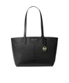 Michael Kors Jet Set Medium Handbag In Black