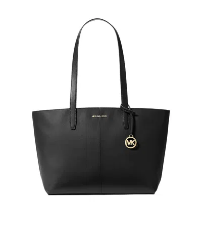 Michael Kors Jet Set Medium Handbag In Black