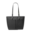 Michael Kors Jet Set Medium Handbag In Black