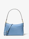 Michael Kors Jet Set Medium Nylon Convertible Pochette In Blue