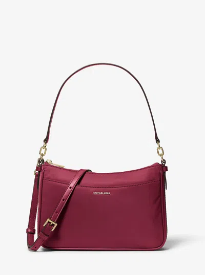 Michael Kors Jet Set Medium Nylon Convertible Pochette In Multi