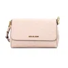 Michael Kors Jet Set Medium Powder Blush Pvc Convertible Pouchette Crossbody Women's Bag