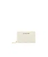 Michael Kors Jet Set Monogram-pattern Wallet In Ivory
