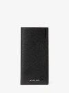 Michael Kors Jet Set Pebbled Leather Sunglass Case In Black