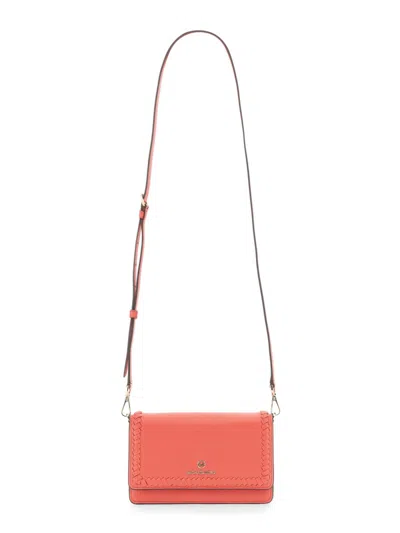 Michael Kors Designer Handbags Jet Set Shoulder Bag In Rouge