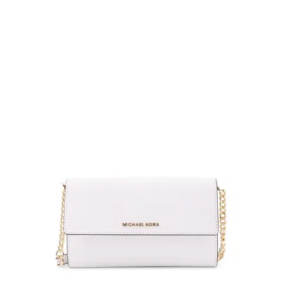 Michael Kors Jet Set Shoulder Bag In White