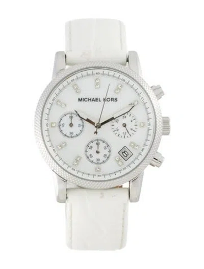Pre-owned Michael Kors Jet Set Sport Watch In Multicolor
