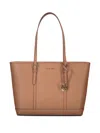 Michael Kors Jet Set Top-zip Leather Tote Bag