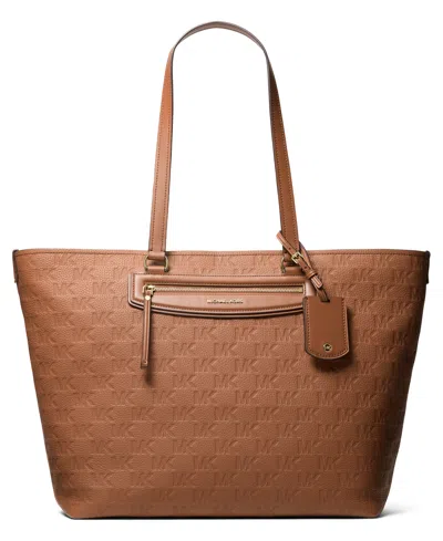 Michael Kors Jet Set Travel Extra-large East West Tote Bag In Luggage