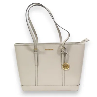 Pre-owned Michael Kors Jet Set Travel Leather Tote Bag Weekend Bag ()