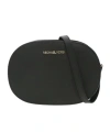 Michael Kors Jet Set Travel Logo Cross-body Bag In Black