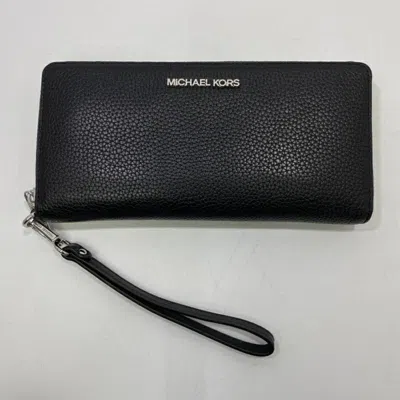 Pre-owned Michael Kors Jet Set Travel Long Wallet (bi-fold) ()