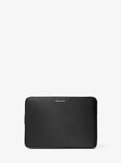 Michael Kors Jet Set Travel Nylon Laptop Case In Black