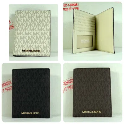 Michael Kors Jet Set Travel Passport Holder Wallet Cardcase. In Multi