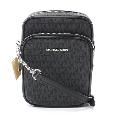 Michael Kors Jet Set Travel Shoulder Bag In Black
