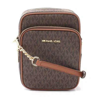 Michael Kors Jet Set Travel Shoulder Bag Brown
