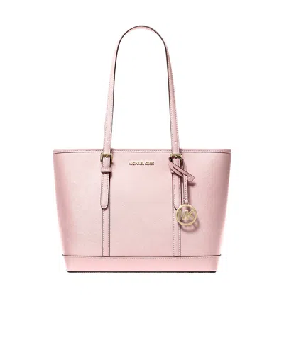 Michael Kors Jet Set Travel Small Handbag In Pink