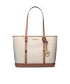 Michael Kors Jet Set Travel Small Logo Top-zip Tote Bag