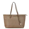 Michael Kors Jet Set Travel Tote Bag Brown In Brown