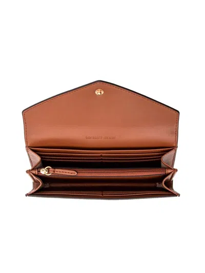 Michael Kors Jet Set Wallet In Beige