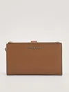 Michael Kors Jet Set Wallet In Brown