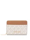 Michael Kors Jet Set Charm Wallet In Neutrals