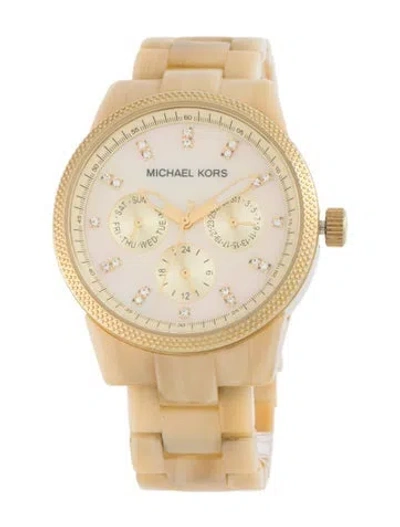 Pre-owned Michael Kors Jet Set Watch, 37mm In Multi