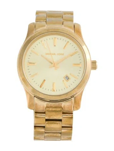 Pre-owned Michael Kors Jet Set Watch, 38mm In Multi
