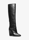 Michael Kors Jodi Leather Tall Boot In Multi