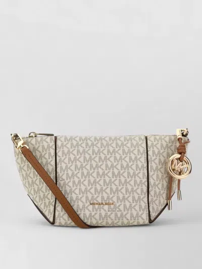 Michael Kors Jordi Canvas Crossbody Bag Adjustable Strap